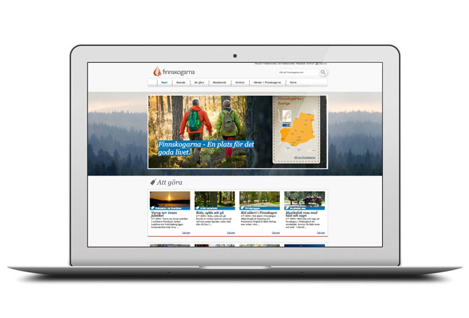 Finnskogarna.com lockar besökare från när och fjärran